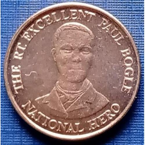 Монета 10 центов Ямайка 1993 состояние