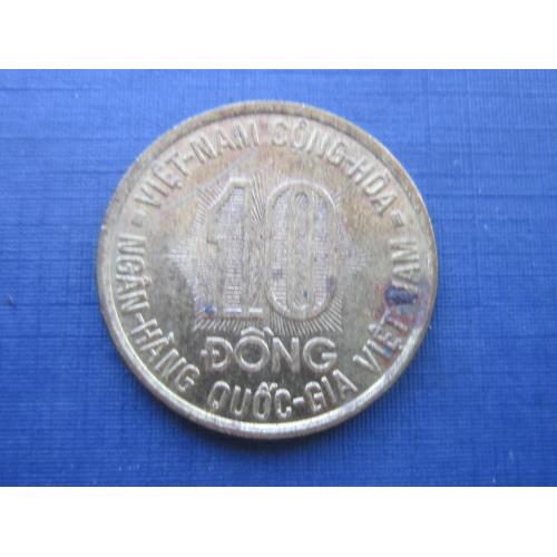 Монета 10 донг Вьетнам Южный 1974