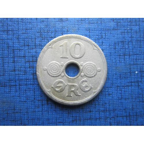 Монета 10 эре Дания 1926