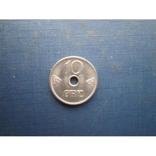 Монета 10 ере Норвегія 1951