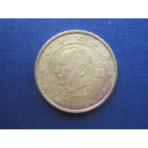 Монета 10 евроцентов Бельгия 2012