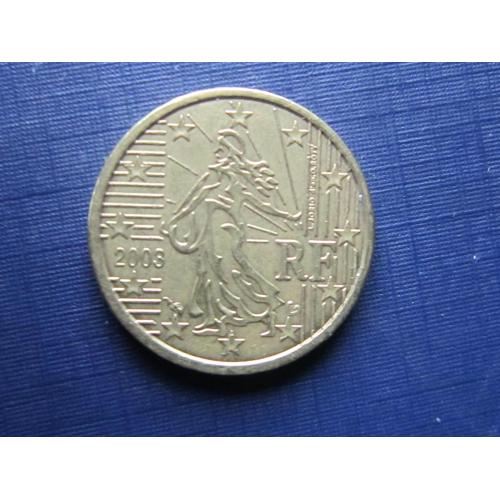 Монета 10 евроцентов Франция 2003