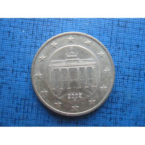 Монета 10 евроцентов Германия 2002-А