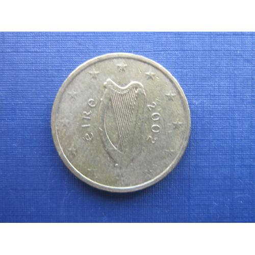 Монета 10 евроцентов Ирландия 2002
