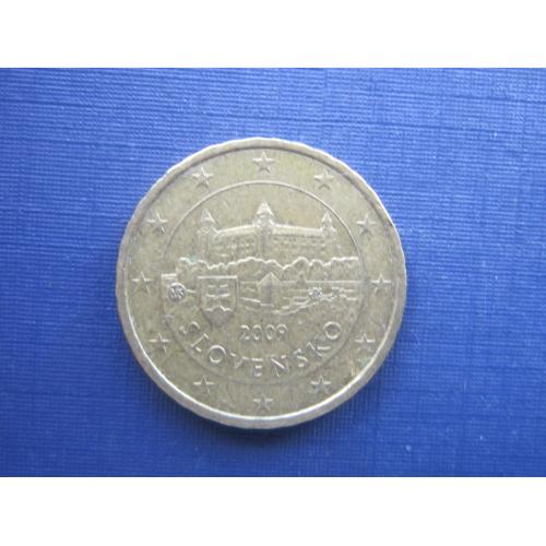 Монета 10 евроцентов Словакия 2009