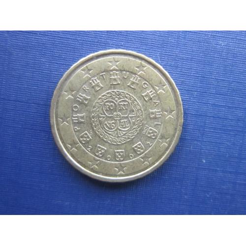 Монета 10 евроцентов Португалия 2002