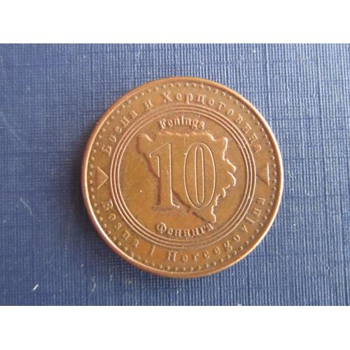 Монета 10 фенингов Босния и Герцеговина 2011