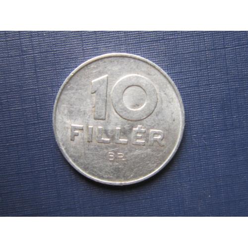 Монета 10 филлеров Венгрия 1975 фауна птица
