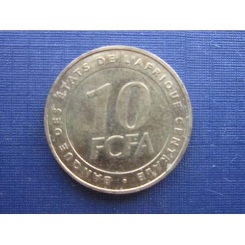 Монета 10 франков КФА Центральная Африка 2006