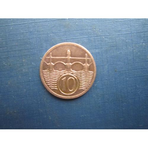 Монета 10 гелерів Чехословаччина 1928