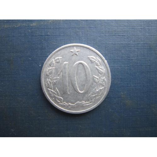 Монета 10 гелерів Чехословаччина 1964
