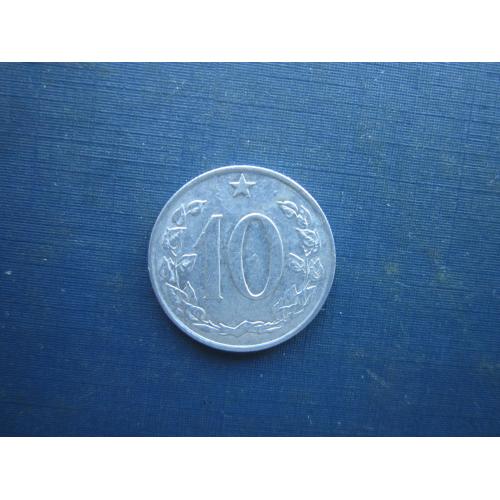 Монета 10 гелерів Чехословаччина 1966