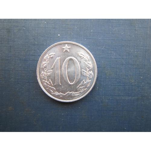 Монета 10 гелерів Чехословаччина 1968