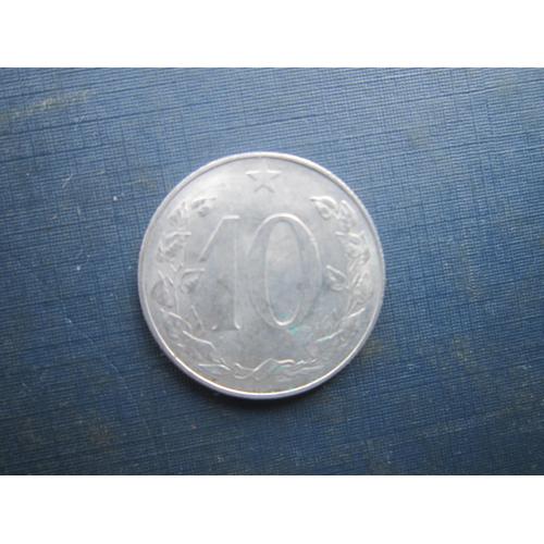 Монета 10 гелерів Чехословаччина ЧСР 1954