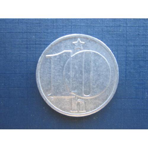 Монета 10 геллеров Чехословакия 1979