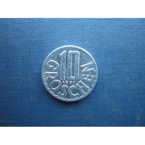 Монета 10 грошен Австрія 1997