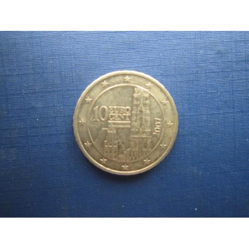 Монета 10 євроцентів Австрія 2007