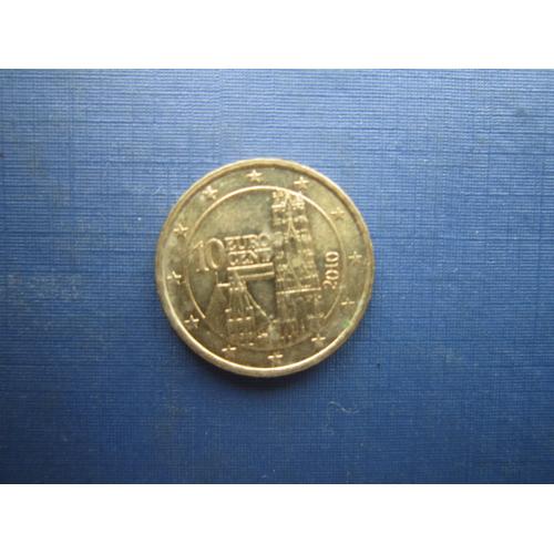 Монета 10 євроцентів Австрія 2010
