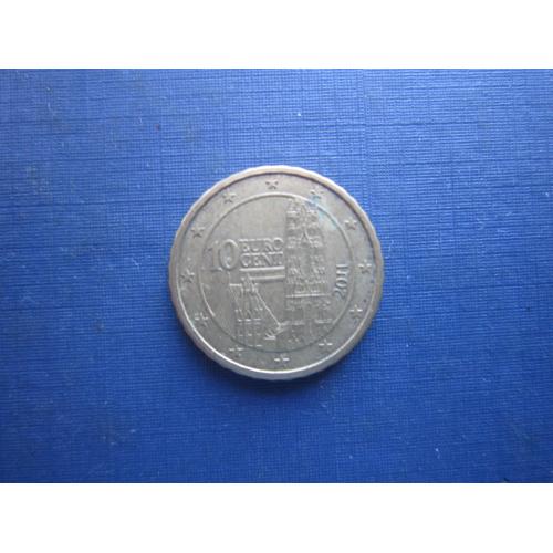 Монета 10 євроцентів Австрія 2011