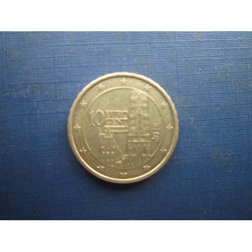Монета 10 євроцентів Австрія 2018