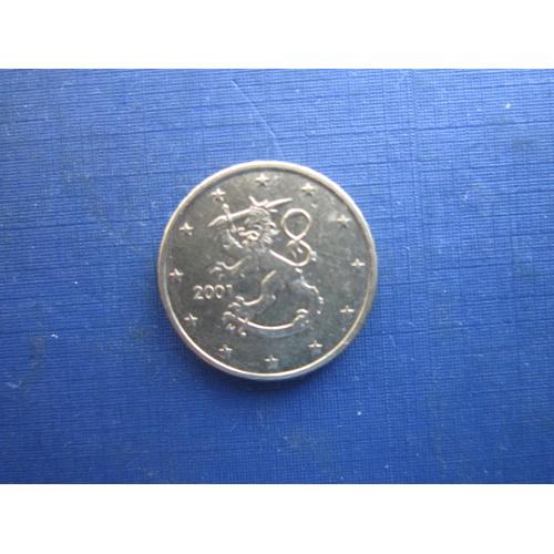 Монета 10 євроцентів Фінляндія 2001