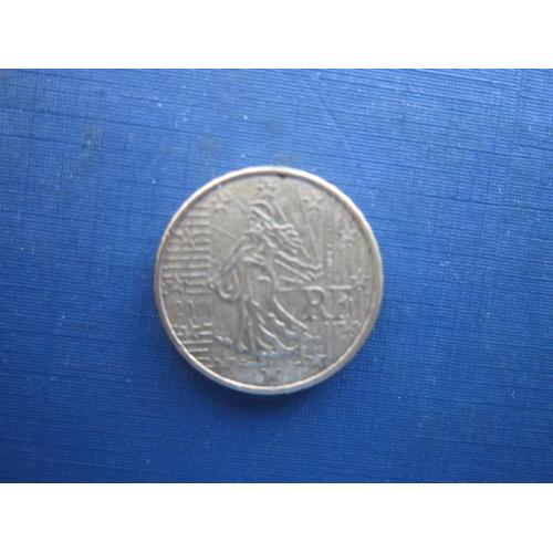 Монета 10 євроцентів Франція 2011