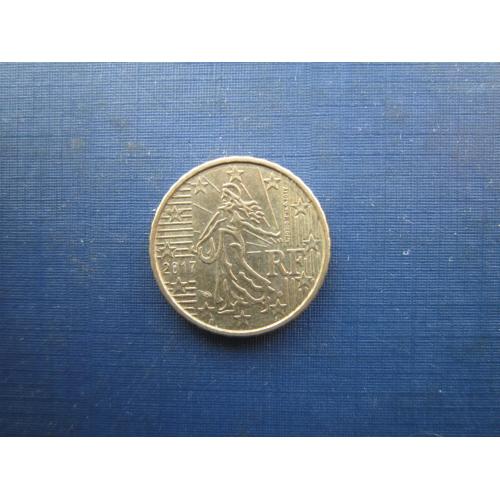 Монета 10 євроцентів Франція 2017