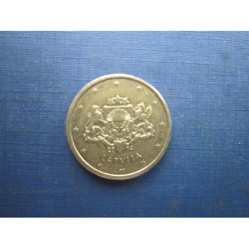 Монета 10 євроцентів Латвія 2014