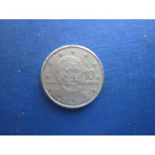 Монета 10 євроцентів (лепта) Греція 2007