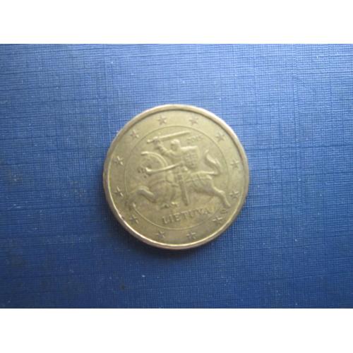 Монета 10 євроцентів Литва 2015