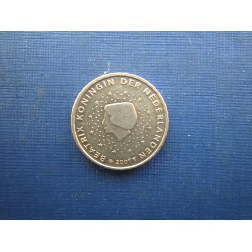 Монета 10 євроцентів Нідерланди 2001
