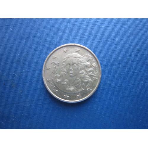 Монета 10 євроцентів Італія 2005