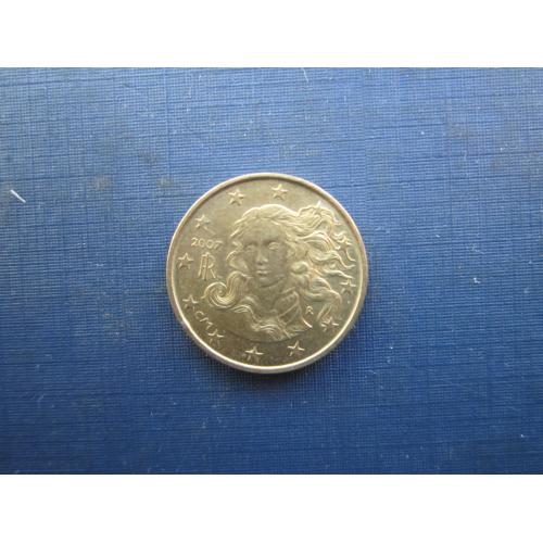 Монета 10 євроцентів Італія 2007
