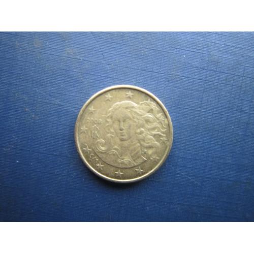 Монета 10 євроцентів Італія 2008