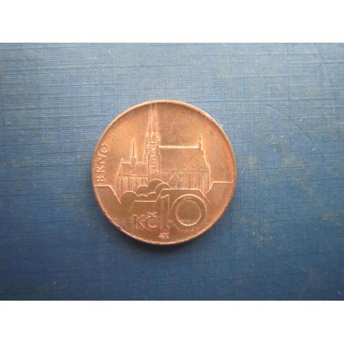 Монета 10 крон Чехія 2010 Брно