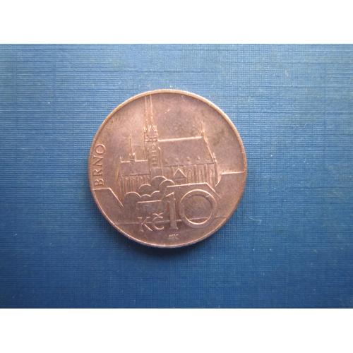 Монета 10 крон Чехія 2019 Брно