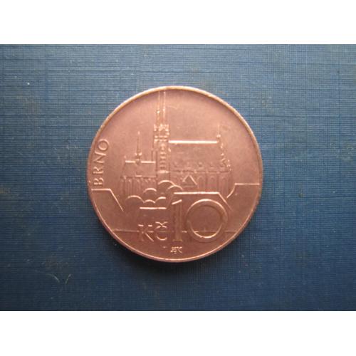 Монета 10 крон Чехія 2020 Брно
