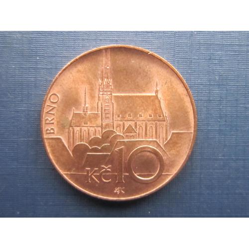 Монета 10 крон Чехия 2020