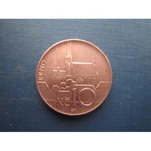 Монета 10 крон Чехія 2023 Брно