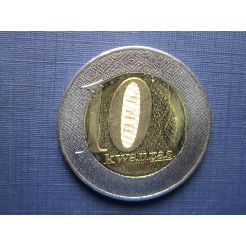 Монета 10 кванза Ангола 2012
