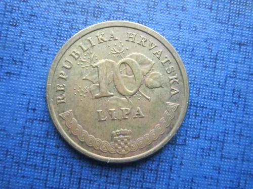 Монета 10 липа Хорватия 2005 флора