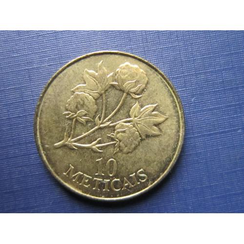 Монета 10 метикал Мозамбик 1994