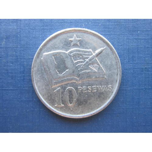 Монета 10 песева Гана 2007