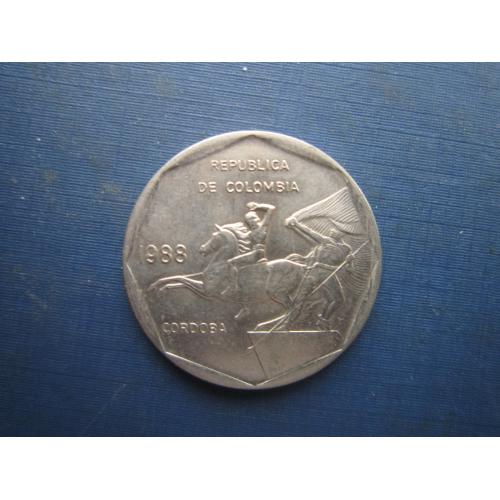 Монета 10 песо Колумбія 1988