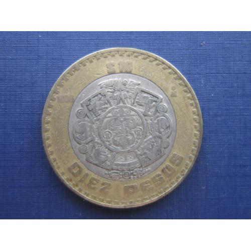 Монета 10 песо Мексика 1998