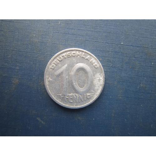 Монета 10 пфенігів Німеччина НДР 1948 А