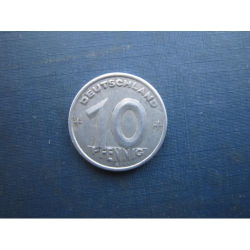Монета 10 пфенігів Німеччина НДР 1948 А