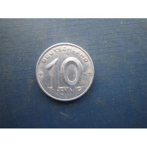 Монета 10 пфенігів Німеччина НДР 1950 А