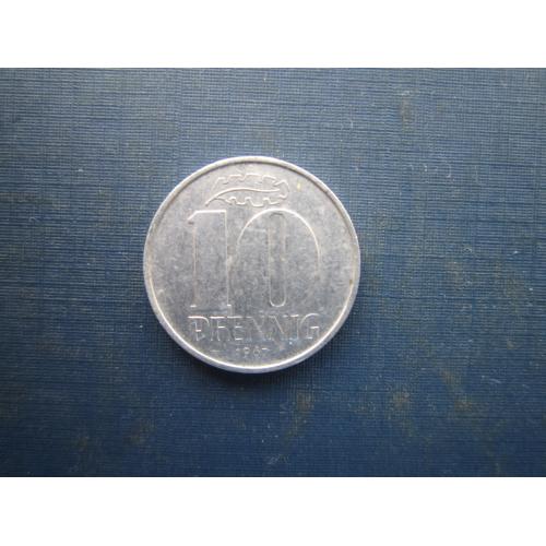 Монета 10 пфенігів Німеччина НДР 1967