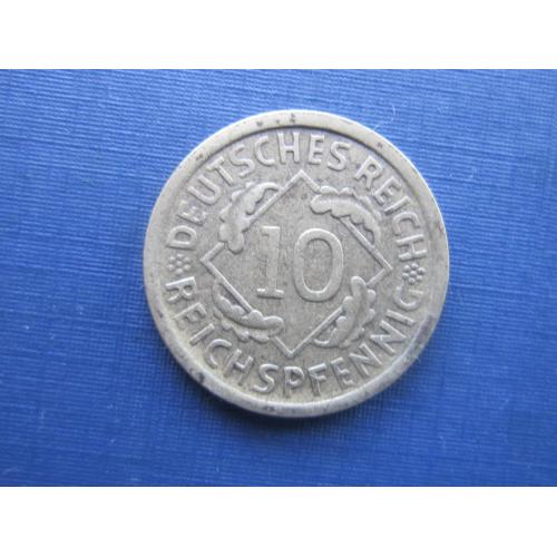 Монета 10 пфеннигов Германия 1935 А Рейх